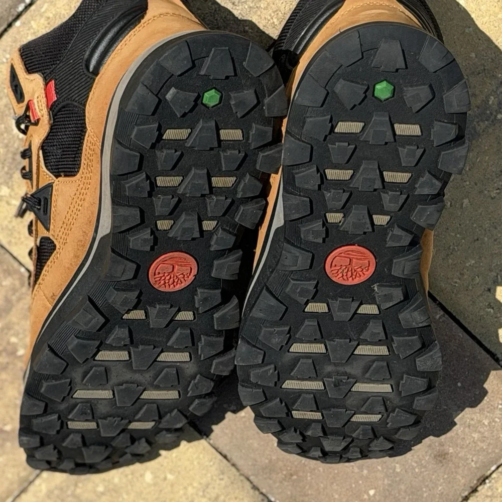 Timberland Men's Treeline STR Mid Hiker Boot Nubuck/Camo, Size 10.5M